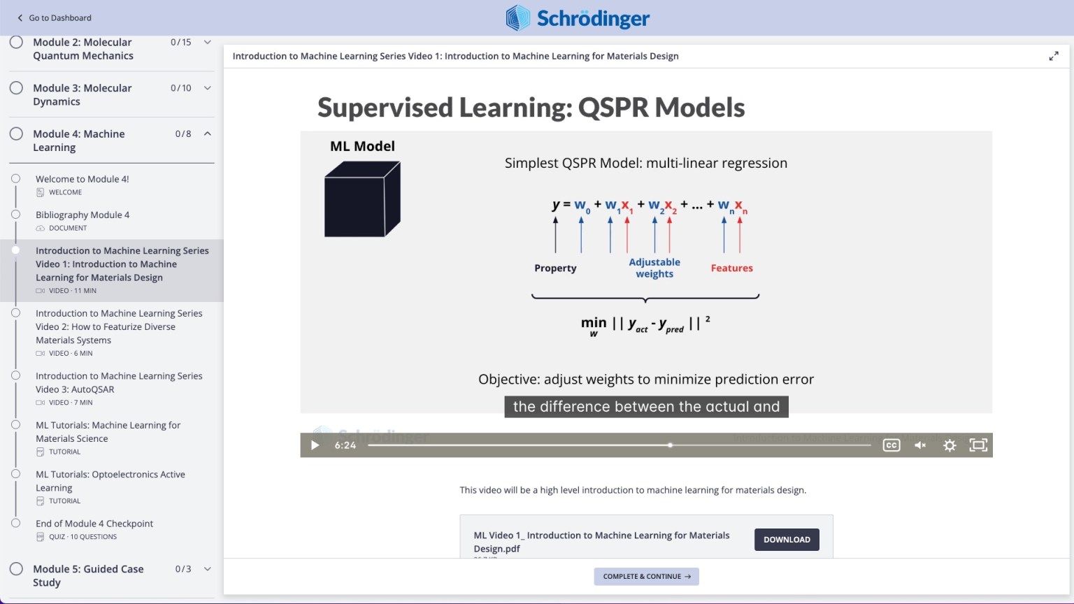 Video on practical theory break down complex scientific concepts (e.g. Machine Learning for Chemistry)