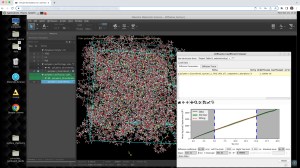 Hands-on modeling in the web-based graphical user interface (e.g. Polymeric Materials course, Diffusion tutorial)