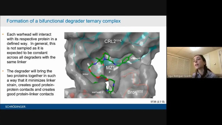 Computational workflows for bifunctional degrader design